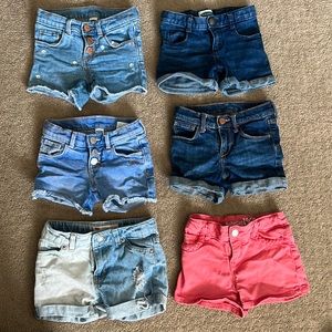 Lot of 6 Old Navy Jean Shorts